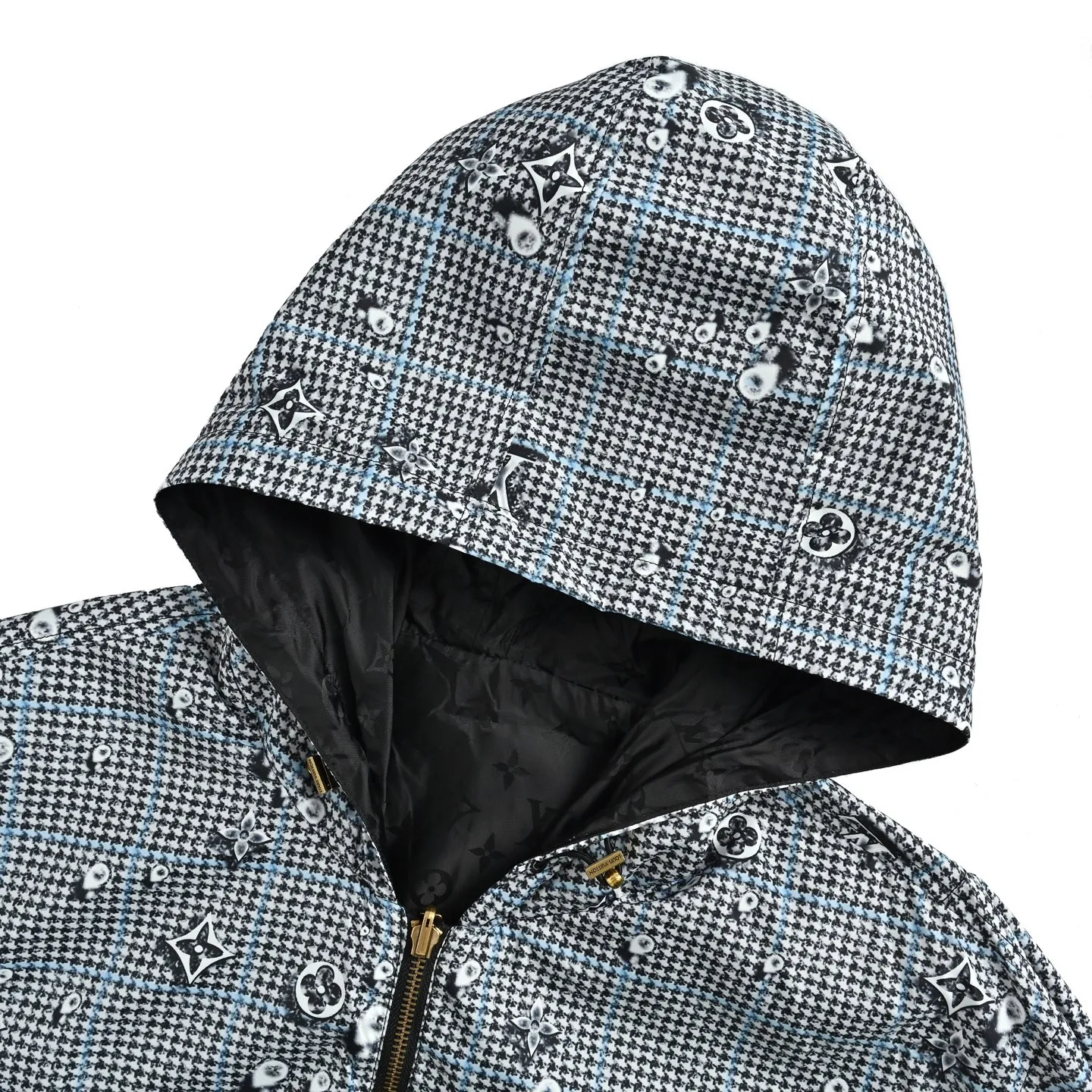 Louis Vuitton/Louis Vuitton 25Fw presbyopia droplet reversible hooded jacket